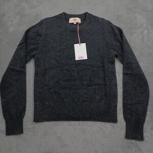 Kilte Sweater Womens 0 Gray Cashmere Crew Neck Pullover NWT